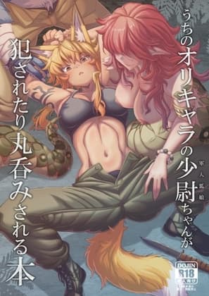 うちのオリキャラの少尉ちゃん(軍人狐娘)が犯されたり丸呑みされる本 cover