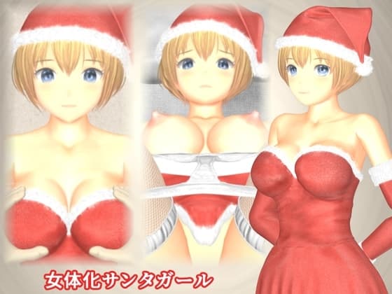 女体化サンタガール cover