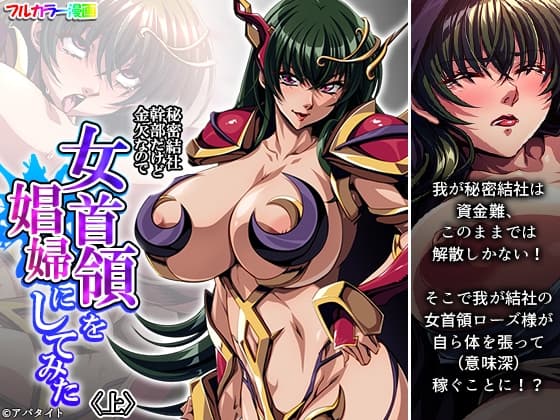 秘密結社幹部だけど金欠なので女首領を娼婦にしてみた 上 cover