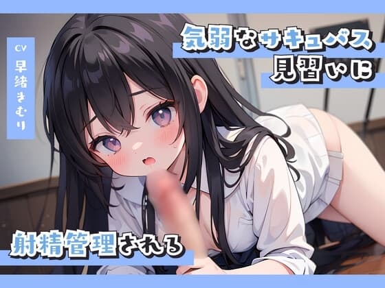 気弱なサキュバス見習いに射精管理される cover