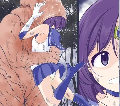 少年を助ける為に戦うが卵を植え付けられ丸呑みにされるセ〇ラーサターン cover