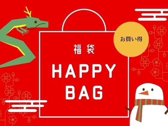 【HAPPY BAG】Happy new year 2024!! Hot seller BEST4 in 2023!! cover