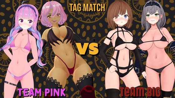 Team Pink Vs Team Big - Tag Match! cover