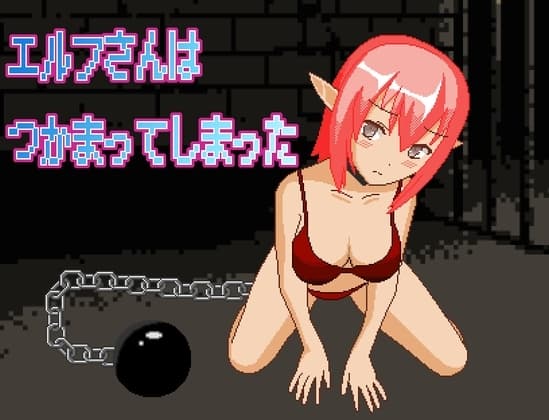 エルフさんはつかまってしまった cover