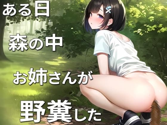 【ハプニング発生】大人のお姉さんが野糞してたら通行人に見られちゃった!【スカトロ・うんち・ASMR】 cover