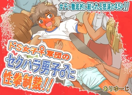 ドS女子軍団のセクハラ男子に性拳制裁!! cover