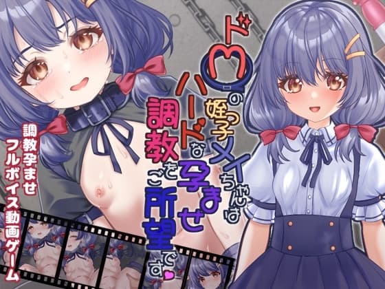 ドMの姪っ子メイちゃんはハードな孕ませ調教をご所望です cover