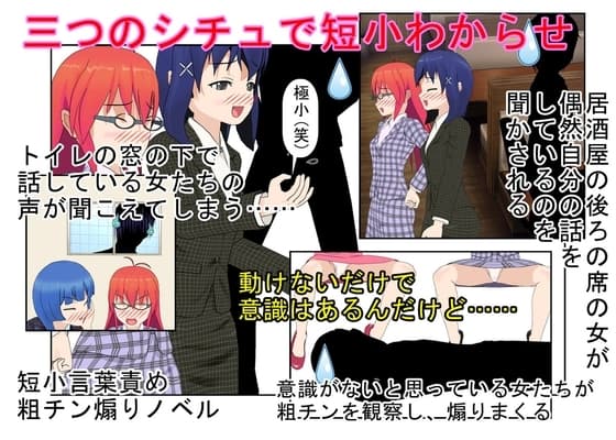 『二度目のない男』イケメン長身極小チ〇ポ! 前田太のとことん間の悪い短小煽りの一日! イケメン男子が女と続かない理由はモノが小指サイズだからだった! cover