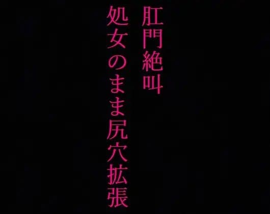 【JKアナル】肛門絶叫! 処女なのに尻穴を掘られてしまった制服美少女 cover