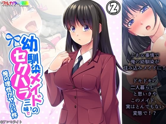 幼馴染メイドのセクハラ三昧で俺の理性がヤバい件 2巻 cover