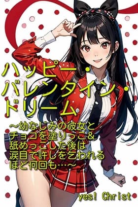 ハッピー・バレンタイン・ドリーム～幼なじみの彼女とチョコを塗りっこ&舐めっこした後は涙目で許しを乞われるほど何回も…～ cover