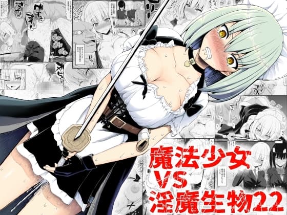 魔法少女vs淫魔生物22 cover