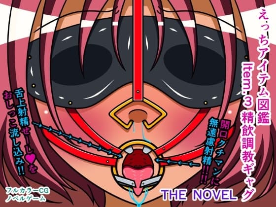 えっちアイテム図鑑 Item.3 精飲調教ギャグ THE NOVEL cover