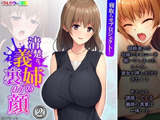 寝取らせプロジェクト!清楚な義姉の裏の顔 2巻 cover