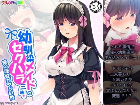 幼馴染メイドのセクハラ三昧で俺の理性がヤバい件 3巻 cover