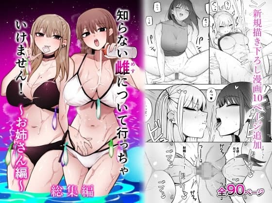 知らない雌について行っちゃいけません!～お姉さん編～総集編 cover