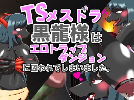 TSメスドラ黒龍様はエロトラップダンジョンに囚われてしまいました cover