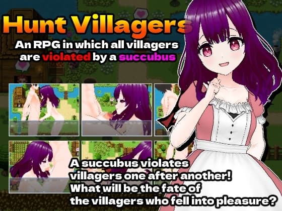 Hunt Villagers-An RPG in which all villagers are violated by a succubus-(English version.) cover
