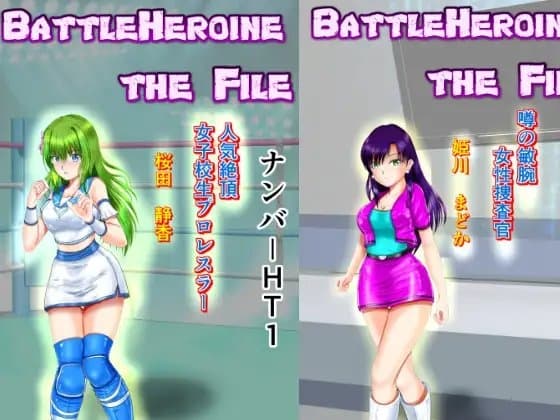 BattleHeroine The File V5 ナンバーHT1・HT2・HT3 cover