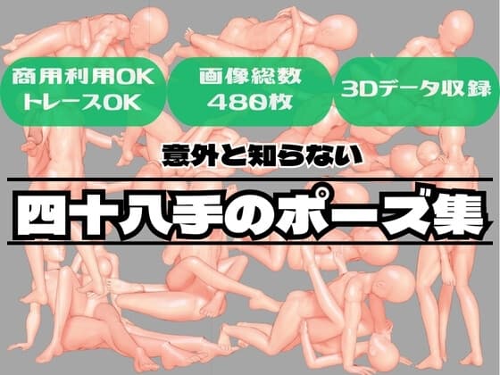 意外と知らない四十八手のポーズ集 cover