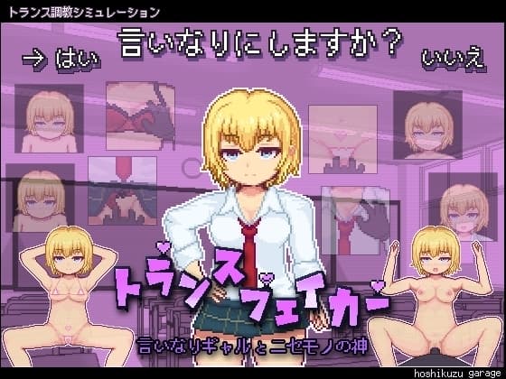 トランスフェイカー -言いなりギャルとニセモノの神- cover