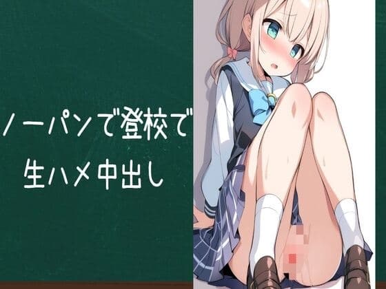 性欲が強い女の子がノーパン登校で生ハメ中出し cover