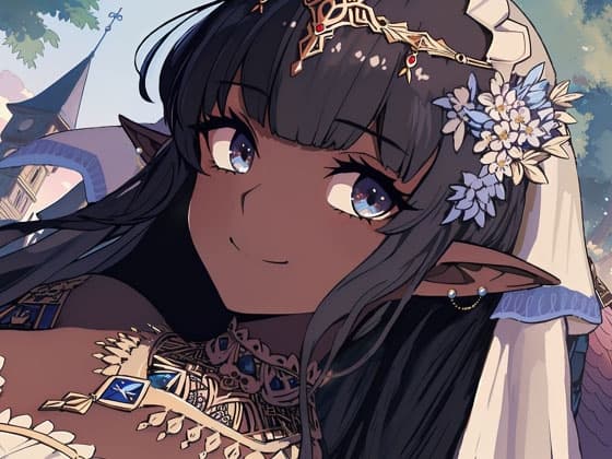 エルフの女王様の治療魔術 cover
