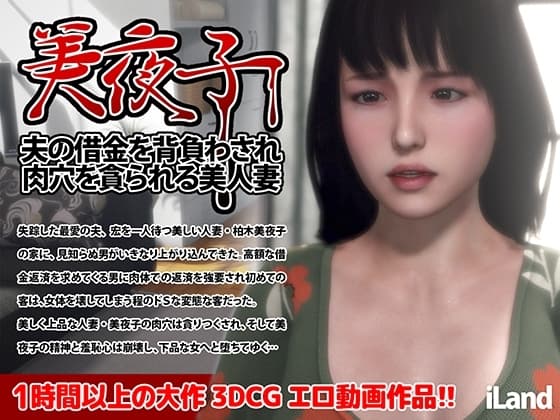美夜子 夫の借金を背負わされ肉穴を貪られる美人妻 cover