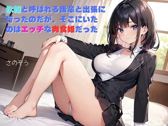【隙間の文庫】氷姫と呼ばれる後輩と出張に行ったのだが、そこにいたのはエッチな肉食姫だった cover