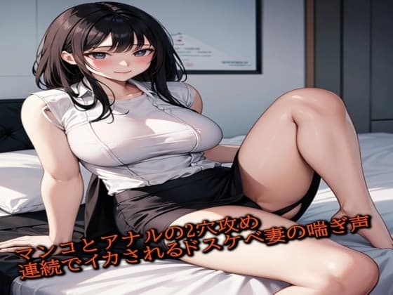 マンコとアナルの2穴攻めで連続でイカされてしまうドスケベ妻の喘ぎ声 cover