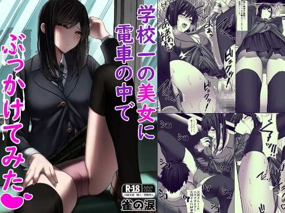 学校一の美女に電車の中でぶっかけてみた cover