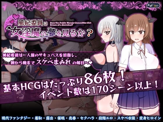 風紀委員は女淫魔の夢を見るか? cover