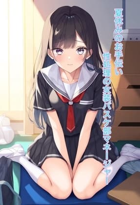 夏休みのお手伝い 性処理の女装バスケ部マネージャー cover