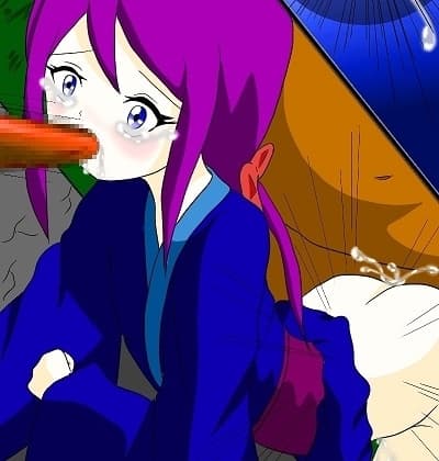 夜祭を楽しんでいた女の子 cover