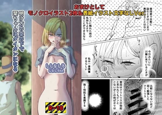明け方の空の下で栞ちゃんはダイタンになる cover
