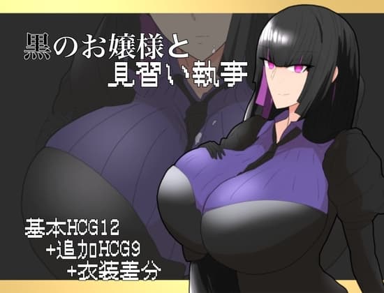 黒のお嬢様と見習い執事 cover