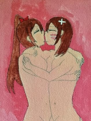 あ〇ぎり高校ぶちゅキス気絶部～こ〇るちゃんはつ〇めさんにチューされたい～ cover