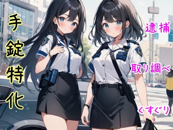 【手錠シーン特化】婦警さん2人があなたを逮捕→取り調べ→くすぐり【拘束/縄/猿轡/ドM向け】 cover