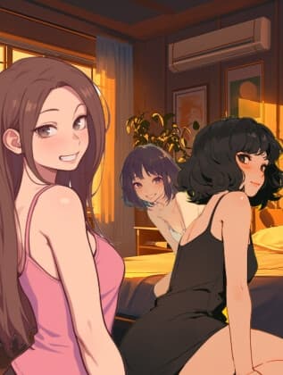 マルとめろんと三人で、と思っていたら?その4 cover