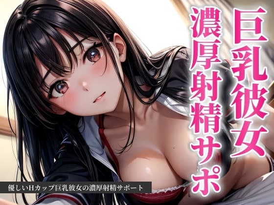優しいHカップ巨乳彼女の濃厚射精サポート cover