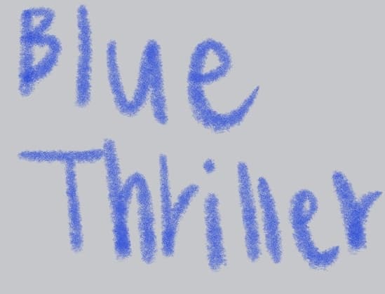 Blue Thriller cover