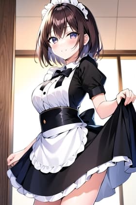 美少女メイドの誘惑 cover