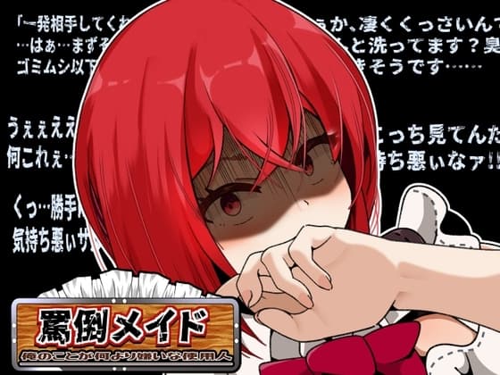 罵倒メイド～俺のことが何より嫌いな使用人～After cover