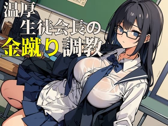 温厚生徒会長の優し過ぎる金玉責め不良更生～金玉痛いけど一緒に頑張ろうね～ cover