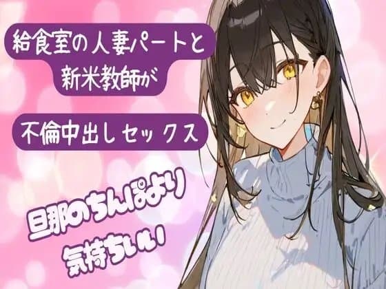 給食室の人妻パートと新米教師が不倫中出しセックス〜旦那のちんぽより気持ちいい〜旦那以外の子種が欲しいの cover