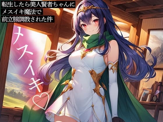 転生したら美人賢者ちゃんにメスイキ魔法で前立腺調教された件 cover
