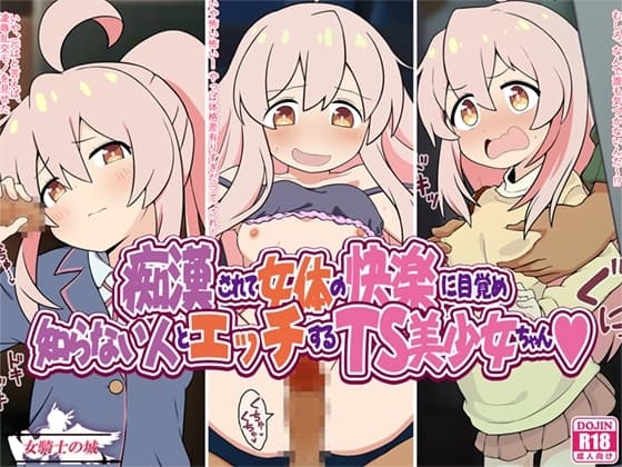 痴○されて女体の快楽に目覚め知らない人とエッチするTS美少女ちゃん cover