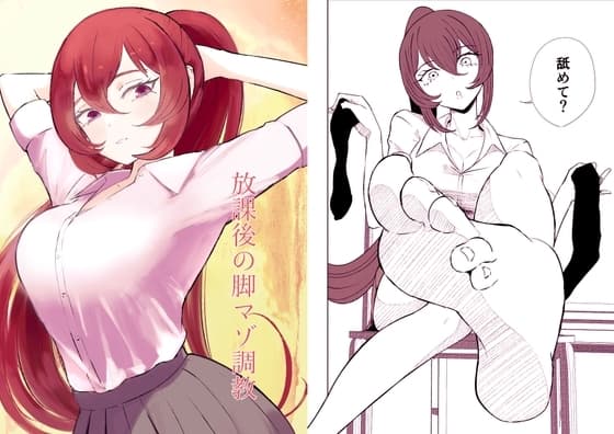 放課後の脚マゾ調教 cover