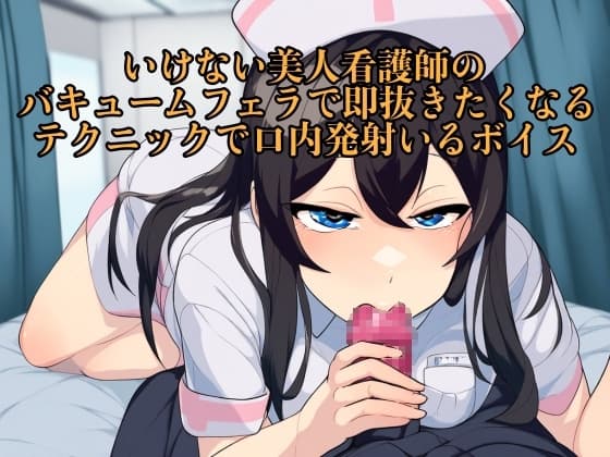 【実演音声】いけない美人看護師のバキュームフェラで即抜きたくなるテクニックで口内発射いるボイス【フェラチオ/キス】 cover