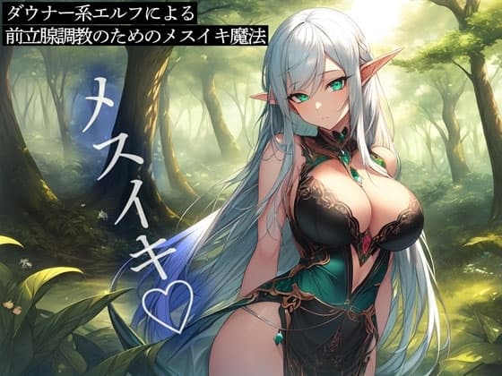 ダウナー系エルフによる前立腺調教のためのメスイキ魔法 cover